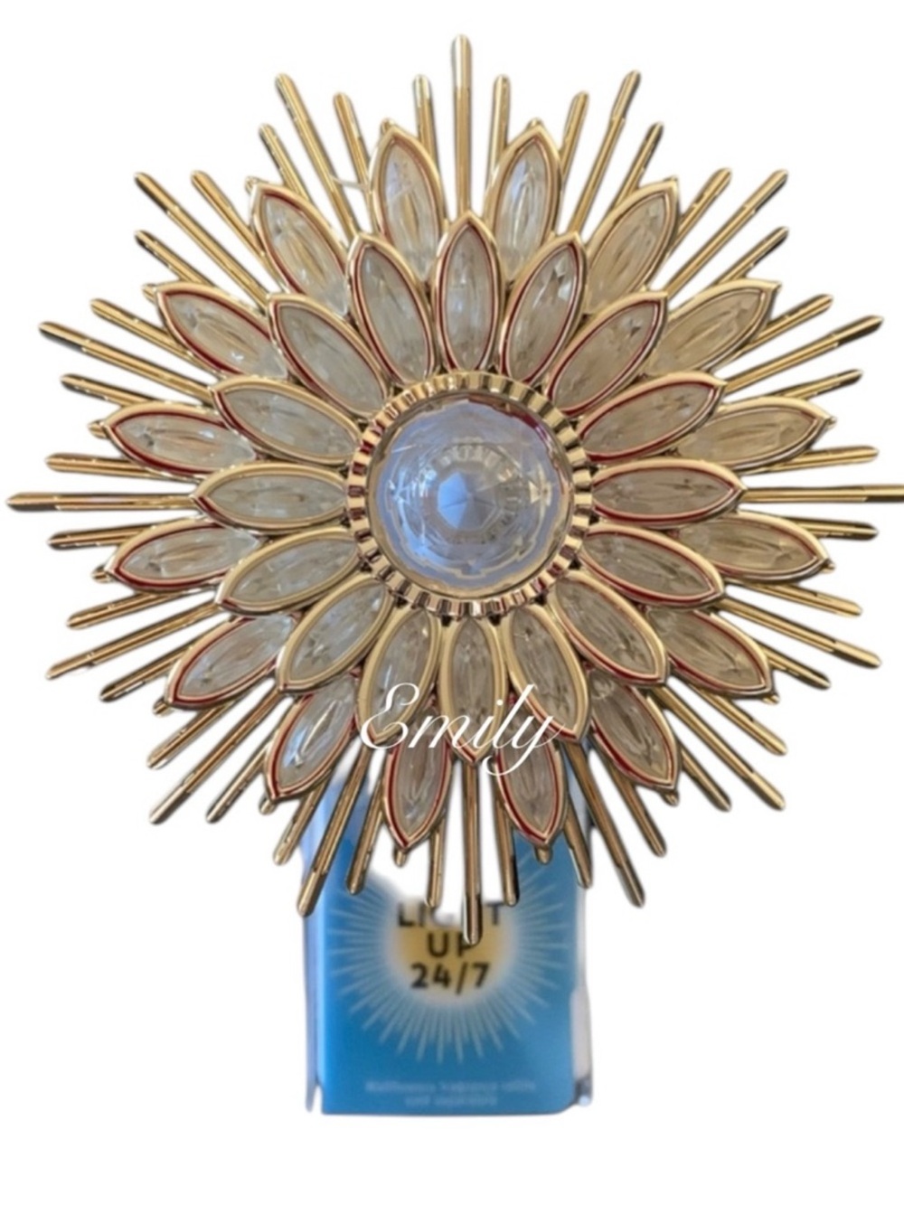 Bath & Body Works Gold Sun Gems Burst Nightlight Wallflower
Fragrance Plug In